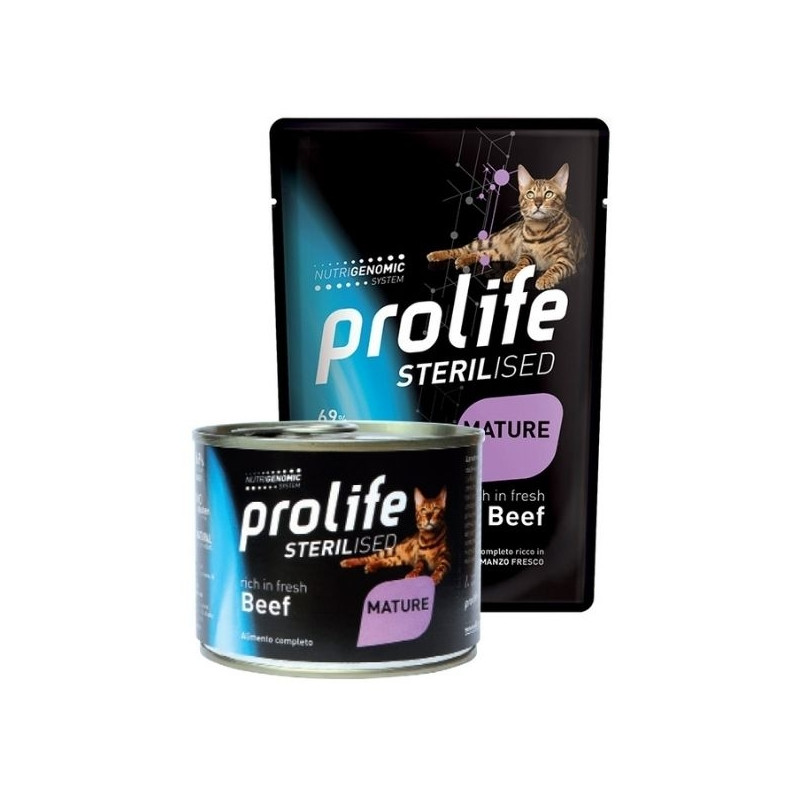 Prolife - Sterilised Grain Free Mature Beef 12x85gr