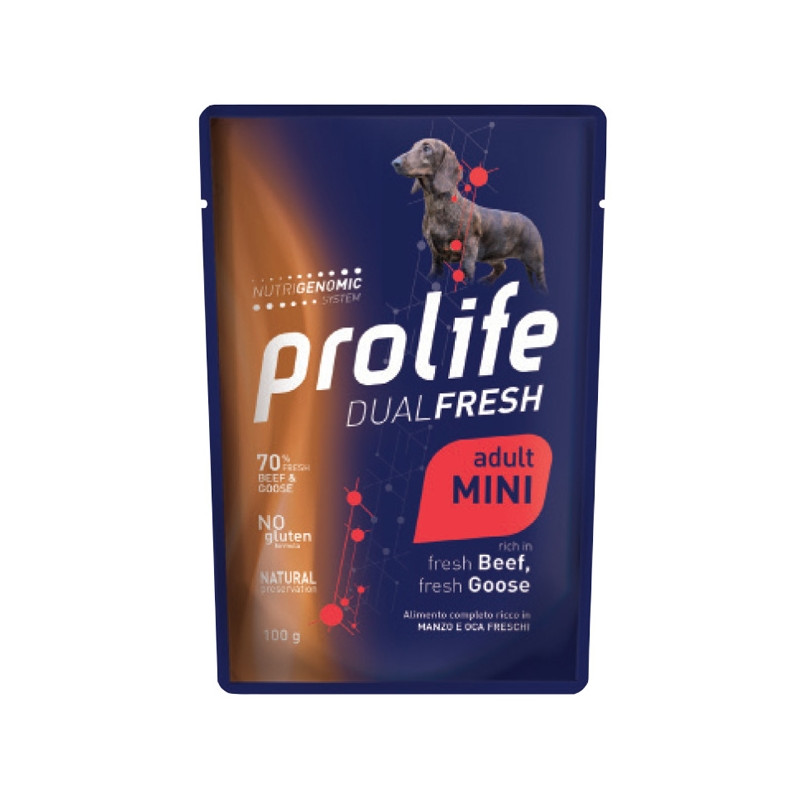 Prolife - Dual Fresh Adult Mini Beef & Goose 100gr