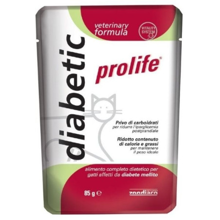 Prolife - Prolife Veterinary Diabetic 12x85gr - 