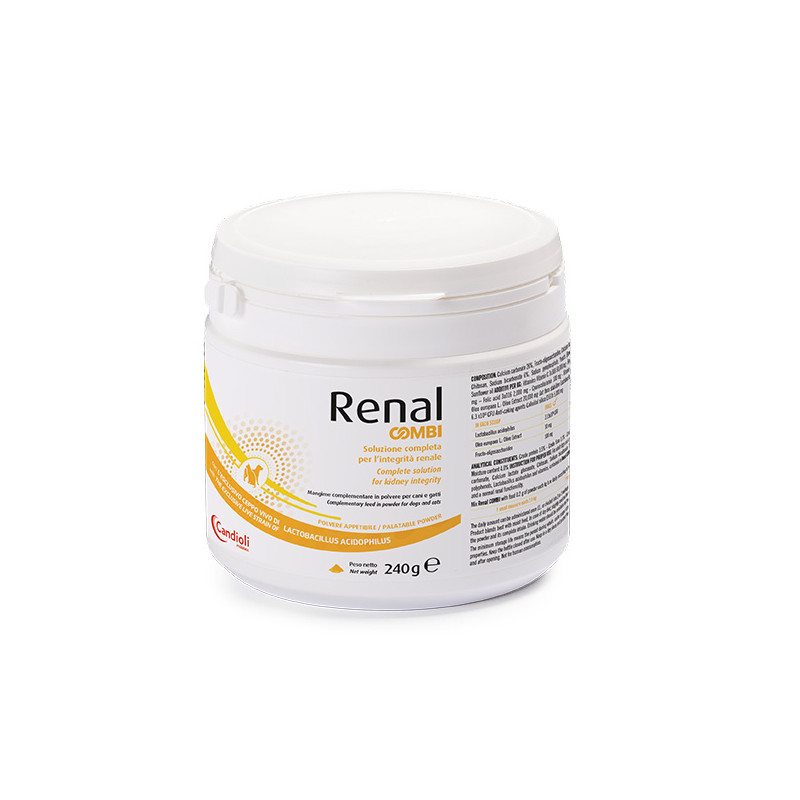 Candioli - Renal Combi Polvere pour cani et gatti 240gr Candioli - Renal Combi Polvere pour cani et gatti 240gr