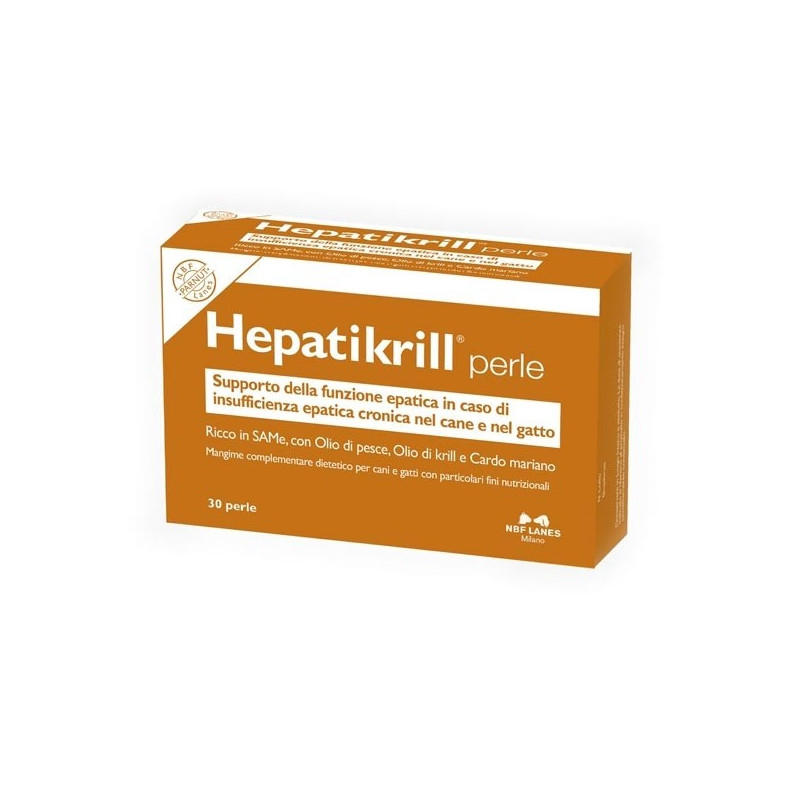 NBF Lanes HepatiKrill capsules Chien Chat 30 capsules