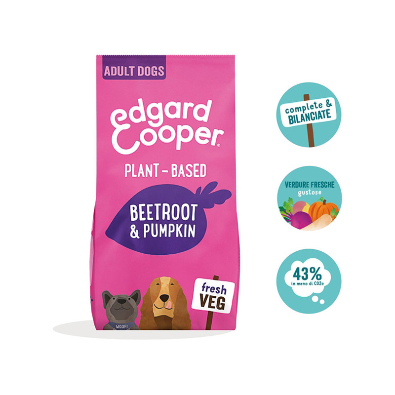 Edgard et Cooper - Plant Based Barbabietola et Citrouille Fragranti 2.5KG Edgard et Cooper - Plant Based Barbabietola et Citrouille Fragranti 2.5KG