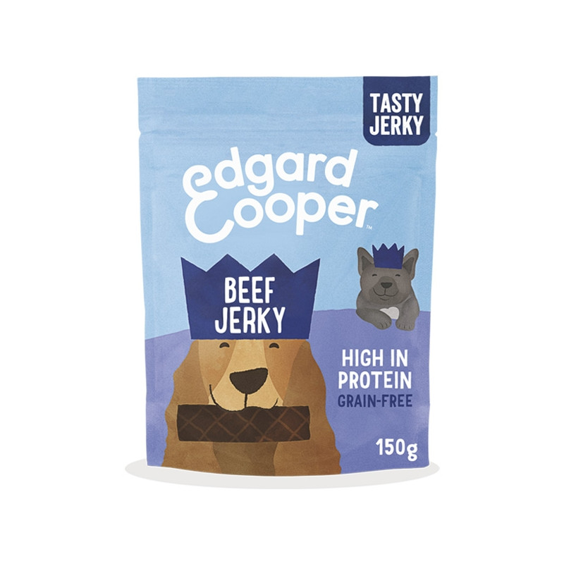 Edgard&Cooper - Rindfleischstreifen ohne Getreide 150gr
