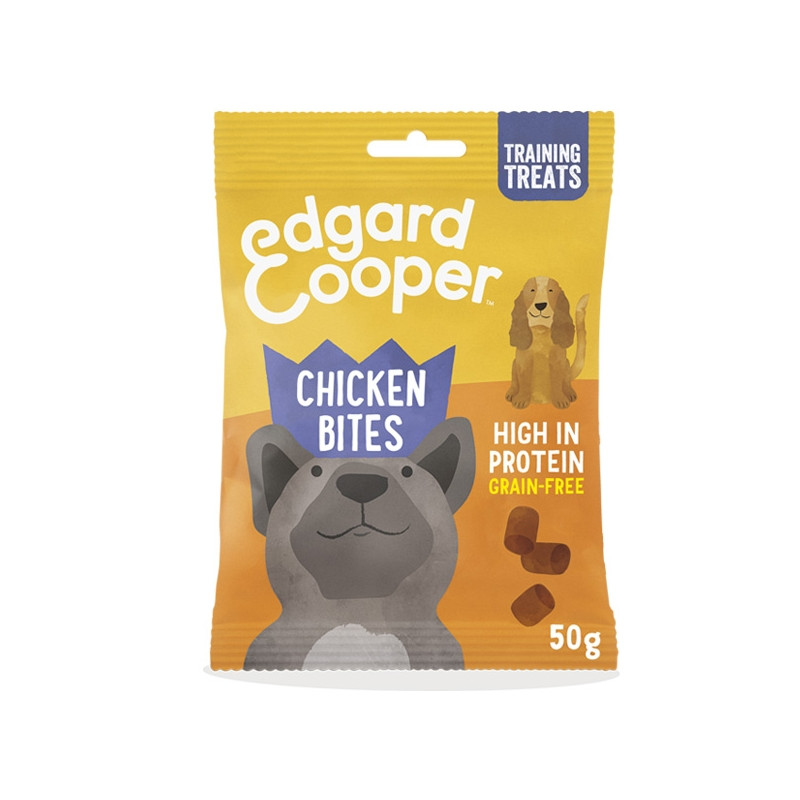 Edgard&Cooper - Bocconcini Bites di Pollo Senza Cereali 50gr