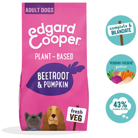 Edgard&Cooper - Plant Based Barbabietola & Zucca Fragranti 7Kg -
