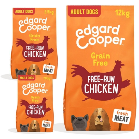 Edgard et Cooper - Adult Carne Fresca di Poulet Allevato a Terra Senza Cereali 2.5KG