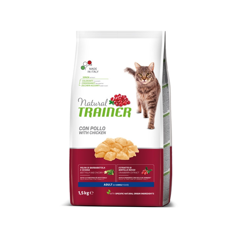 Trainer Gatto Natural Adult con Pollo 3KG