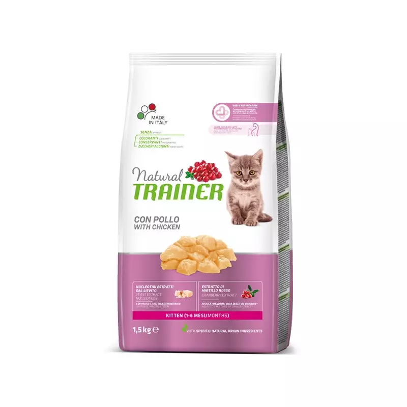 Trainer - Natural Kitten con Pollo 1.5KG Trainer - Natural Kitten con Pollo 1.5KG