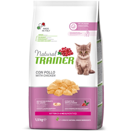 Trainer - Natural Kitten con Pollo 300gr - 