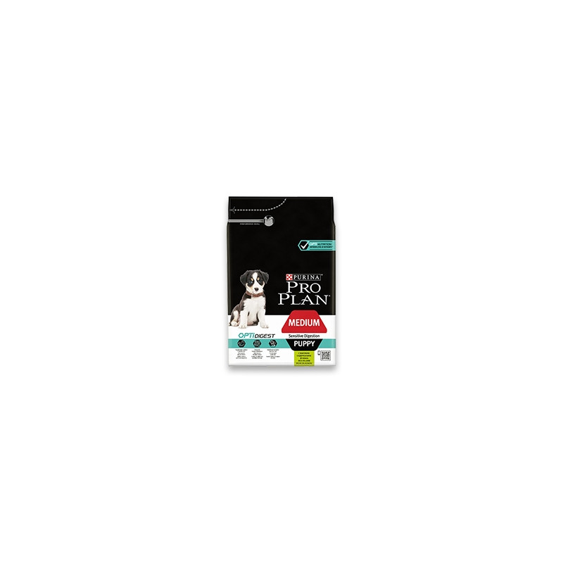 Nestle' Purina - Pro Plan Medium Puppy Optidigest Sensitive Digestion with Lamb 12KG