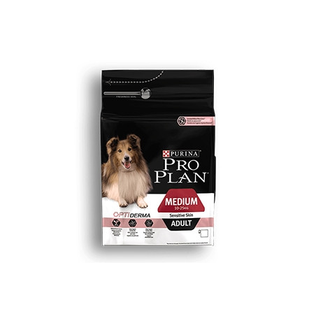 Nestle‘ Purina – Pro Plan Adult Medium Sensitive Skin Optiderma con Salmone e Riso 14 kg - 