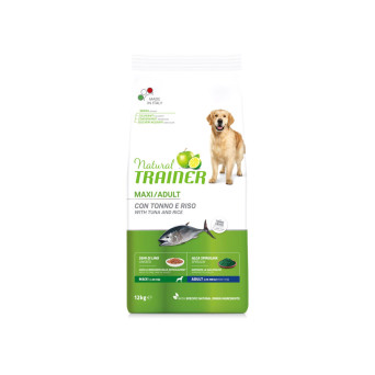 Trainer - Natural Adult Maxi with Tuna and Rice 12KG - 