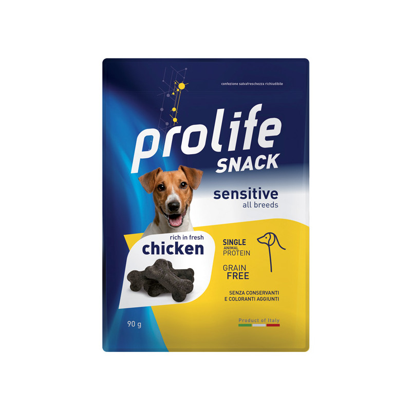 Prolife - Snack Sensitive Grain Free al Pollo 90gr