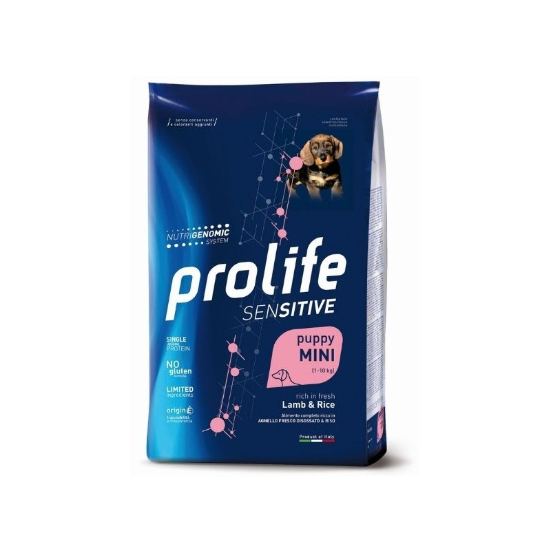 Prolife - Sensitive Puppy Mini Lamb et Rice 600gr