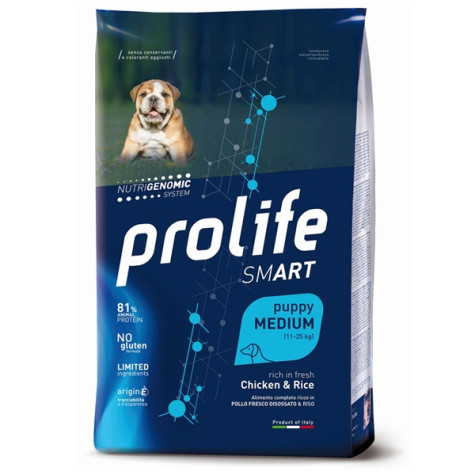 Prolife - Smart Puppy Medium Huhn & Reis 2,5 kg - 