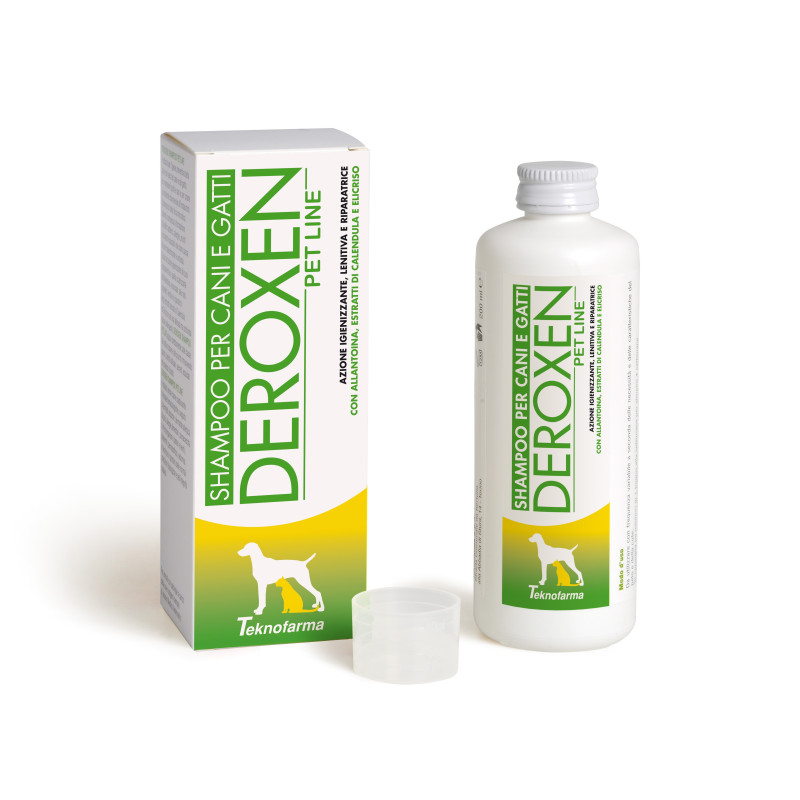 TEKNOFARMA deroxen pet line shampooing antisettico 200 ml TEKNOFARMA deroxen pet line shampooing antisettico 200 ml