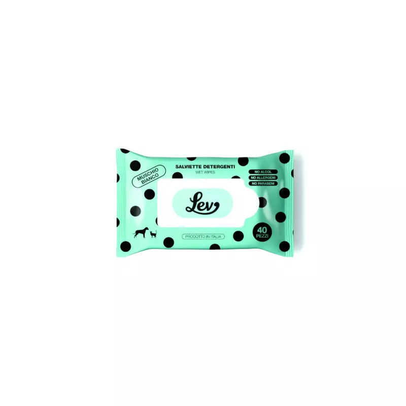 Lev - White Musk Wipes 40pcs