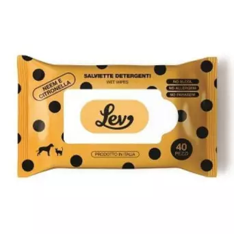 Lev - Neem Oil Wipes 40pcs - 