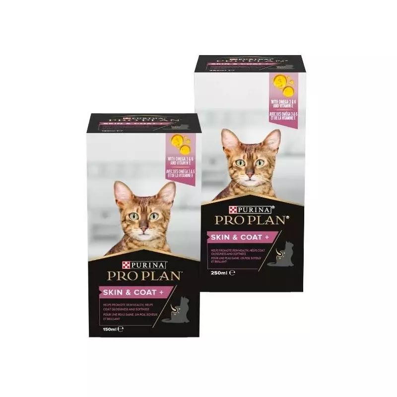 Nestle' Purina - ProPlan Nahrungsergänzungsmittel für Haut und Fell für Katzen, 6 x 150 ml Nestle' Purina - ProPlan Nahrungsergänzungsmittel für Haut und Fell für Katzen, 6 x 150 ml