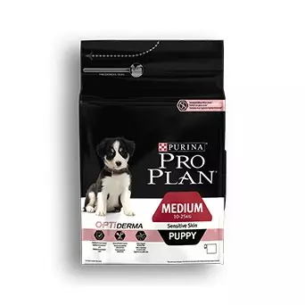 Nestle' Purina - Pro Plan Medium Puppy Optiderma Sensitive Skin con Salmone 12kg -
