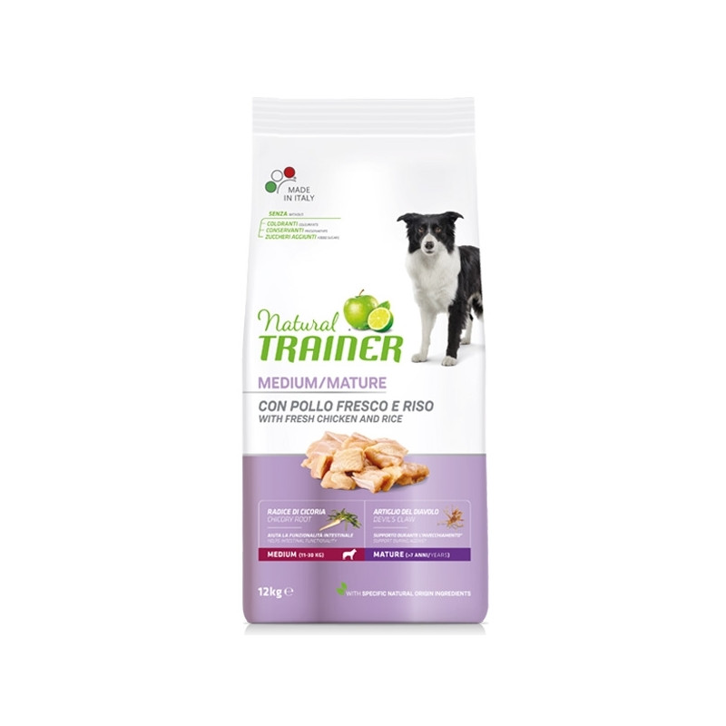 Trainer - Natural Maturity Medium avec Poulet frais 3KG Trainer - Natural Maturity Medium avec Poulet frais 3KG