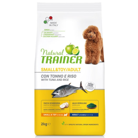 Trainer – natürliches kleines Spielzeug für Erwachsene mit Thunfisch und Reis, 2 kg - 
