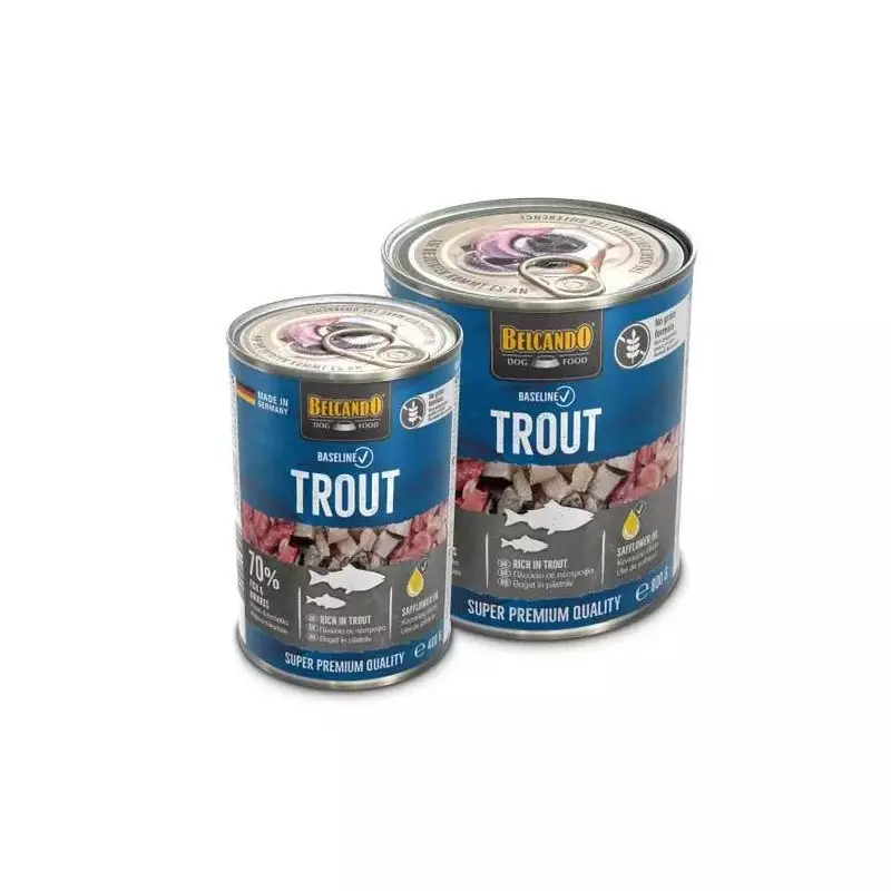 BELCANDO Baseline Trota lattina 400 gr. BELCANDO Baseline Trota lattina 400 gr.