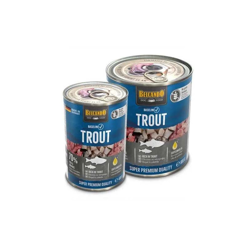 BELCANDO Baseline Truite boîte 400 g. BELCANDO Baseline Truite boîte 400 g.