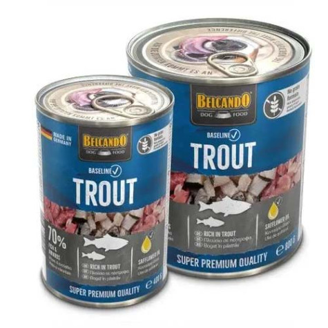 BELCANDO Baseline Truite boîte 400 g.