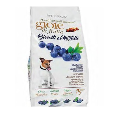 BRUNO DALLA GRANA Gioie di Frutta Kekse mit Blaubeeren 400 gr. - 