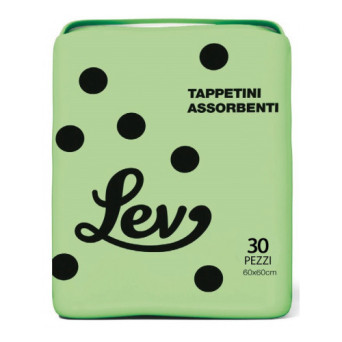 LEV Tappetini assorbenti 60x60 30 Pezzi - 