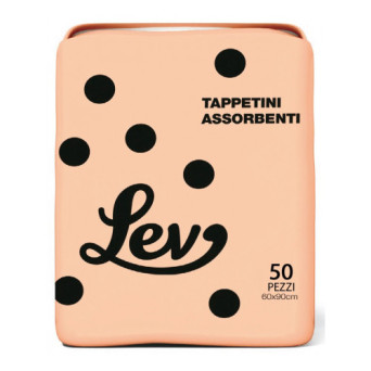 LEV Tappetini Assorbenti 60x90 100 Pezzi