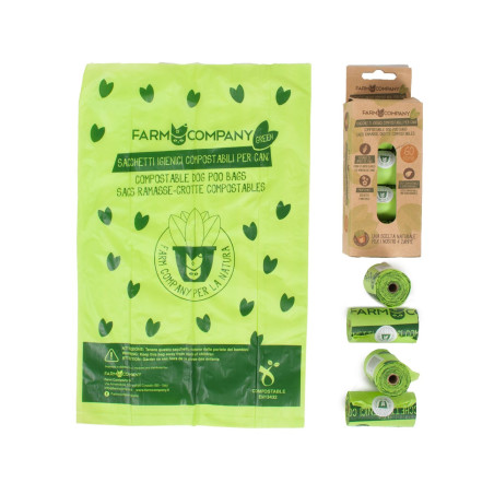 FARM COMPANY Compostable sanitary bags - 