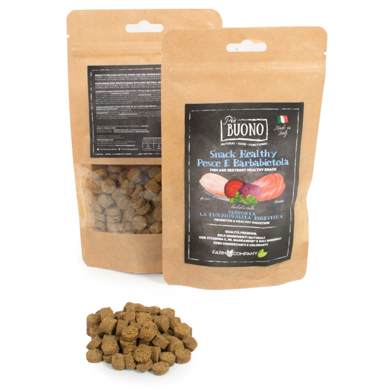 FARM COMPANY Buono Snack Healthy Thon, Poisson et Barbabietola 80 g. FARM COMPANY Buono Snack Healthy Thon, Poisson et Barbabietola 80 g.