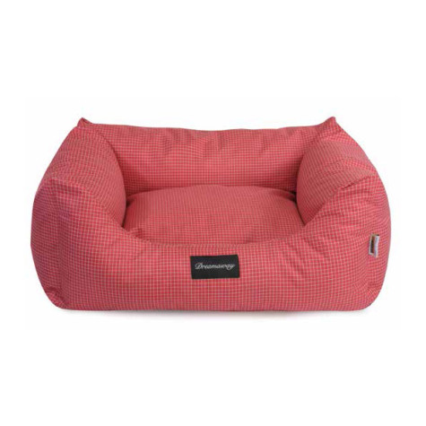 Fabotex - Dreamaway Boston Sofà Quadro Rosso M - 65 x 50 x 22 Cm -