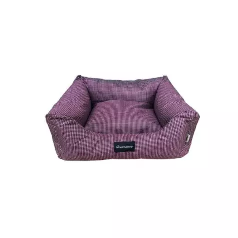 Fabotex - Dreamaway Boston Sofà Fuchsia Check Pattern Tg. L 80 x 67 x 22 cm - 