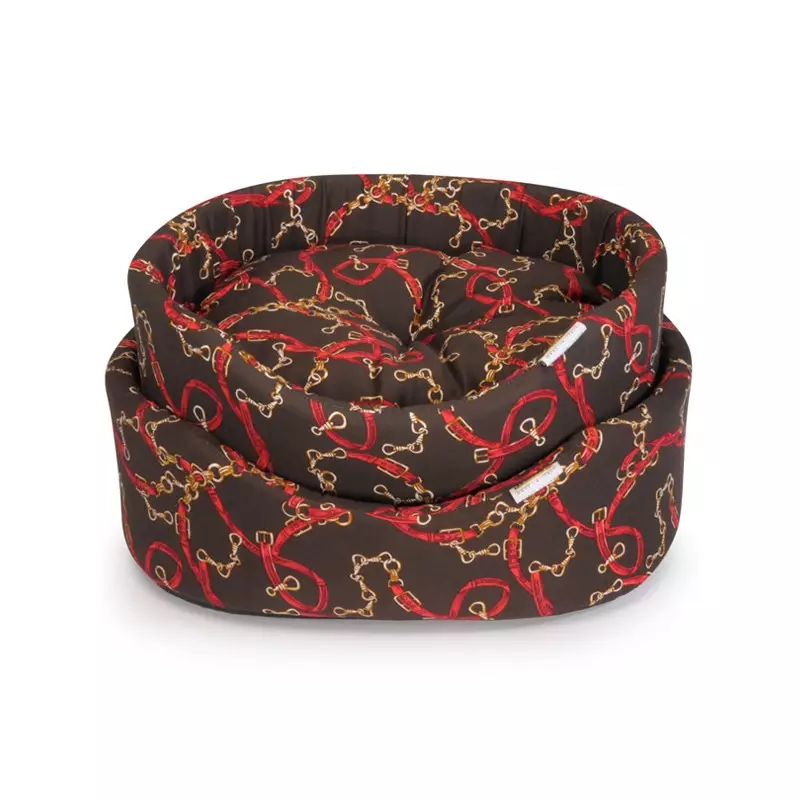 Fabotex - Cuccia Ovale Standard Fantasia Catene 59,5 x 51,5 x 19,5 Fabotex - Cuccia Ovale Standard Fantasia Catene 59,5 x 51,5 x 19,5