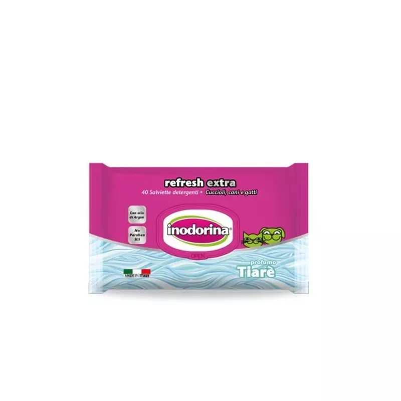 INODORINA SALVIETTE FIORE DI TIARE' 40 pz.