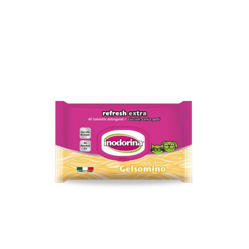 INODORINA lingettes GELSOMINO 40 pièces