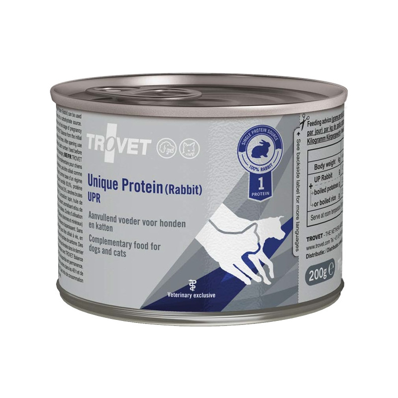 Trovet - Unique Protein Lapin 200gr Trovet - Unique Protein Lapin 200gr