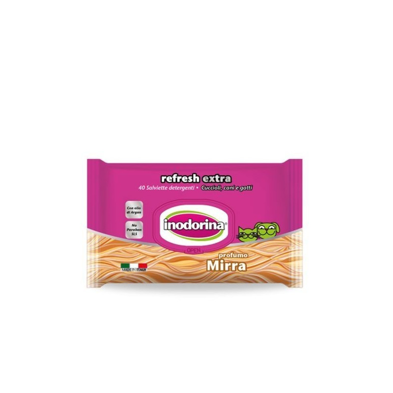 INODORINA lingettes MIRRA ORIENTALE 40 pièces