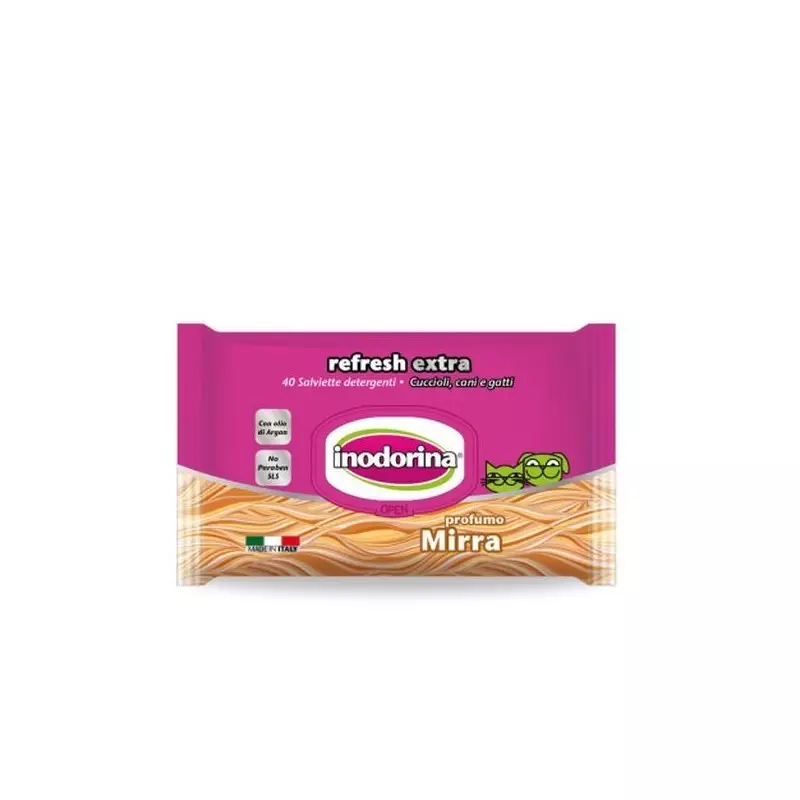 INODORINA SALVIETTE MIRRA ORIENTALE 40 pz.