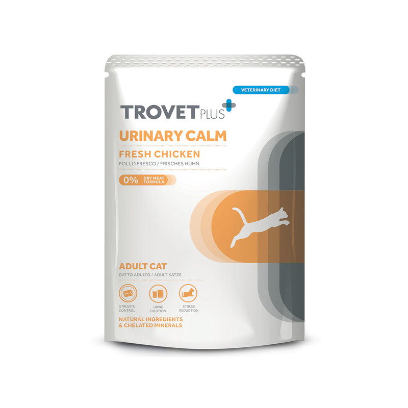 Trovet - Plus Cat Adult Urinary Calm Huhn Fresco 85gr Trovet - Plus Cat Adult Urinary Calm Huhn Fresco 85gr