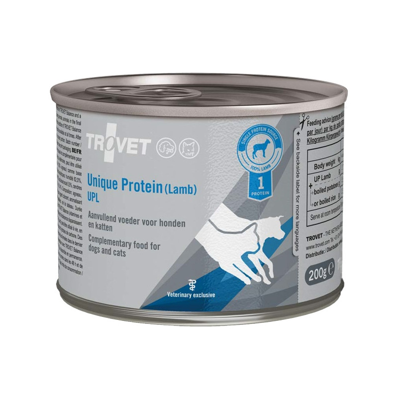 Trovet - Unique Protein Agneau 200gr Trovet - Unique Protein Agneau 200gr