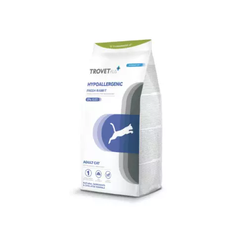 Trovet - Plus Cat Adult Hypoallergenic Coniglio Fresco 2.5Kg - 