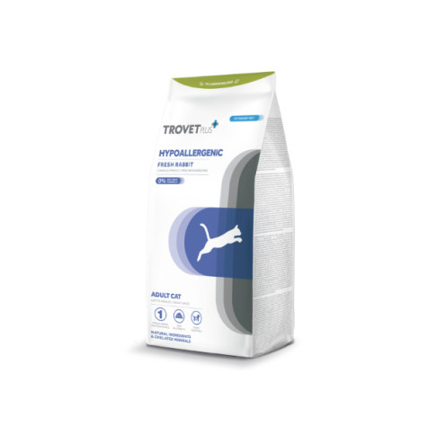 Trovet - Plus Cat Adult Hypoallergenic Coniglio Fresco 2.5Kg -