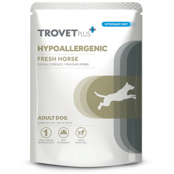 Trovet - Plus Dog Adult Hypoallergenic Cavallo Fresco 100gr - 