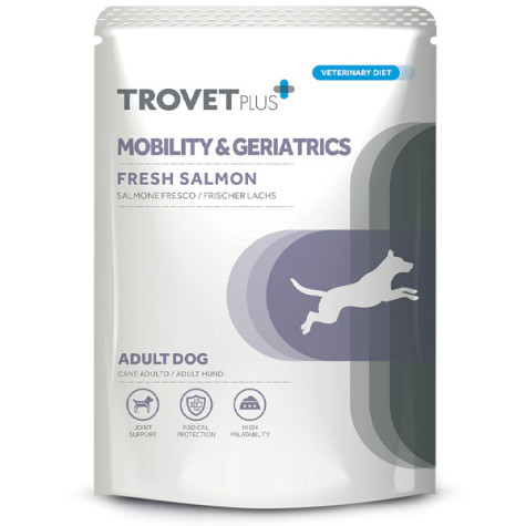 Trovet - Plus Dog Adult Mobility & Geriatrics Salmone Fresco 85gr -