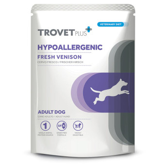 Trovet - Plus Hund für Erwachsene, hypoallergen, Cervo Fresco, 100 g –