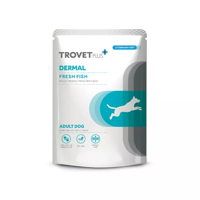 Trovet - Plus Dog Adult Dermal Pesce Idrolizzato 100gr Trovet - Plus Dog Adult Dermal Pesce Idrolizzato 100gr